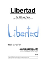 Libertad SSA choral sheet music cover